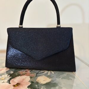 Chic Midnight Blue Clutch